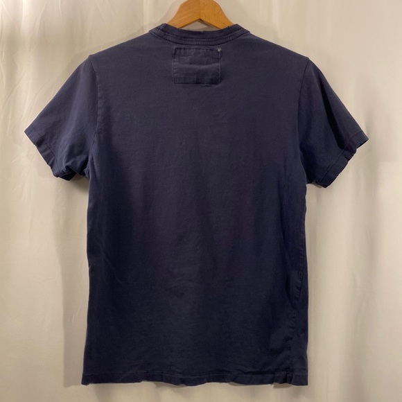 Aeropostale Men’s Short Sleeve Graphic T-Shirt S Blue/Gray/White Good Condition - Picture 2 of 8